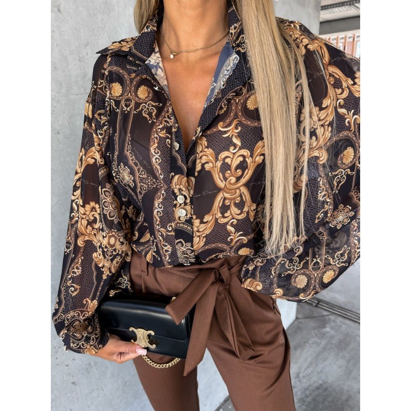 Radegonde | Women's Floral Blouse