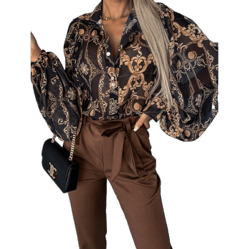Radegonde | Women's Floral Blouse