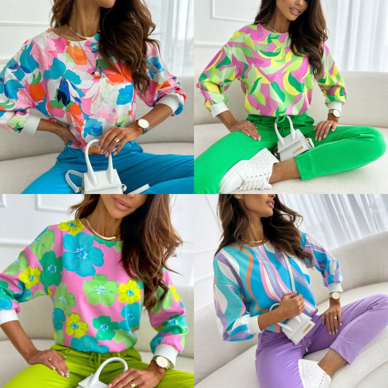 Raffaella | Women's Floral Sweatshirt