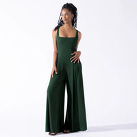 Ramona | Women's Jumpsuit in Dark Green