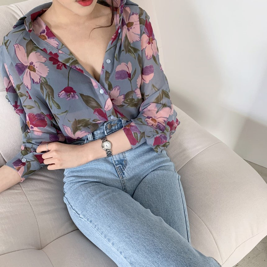 Raphaela | Women's Floral Print Shirt