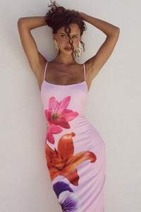 Raphaelle | Women's Floral Print Boho Maxi Dress