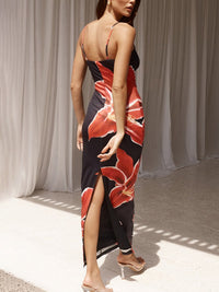 Raphaelle | Women's Floral Print Boho Maxi Dress