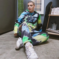Raquel | Women's Hooded Floral Tracksuit Set in As Shown