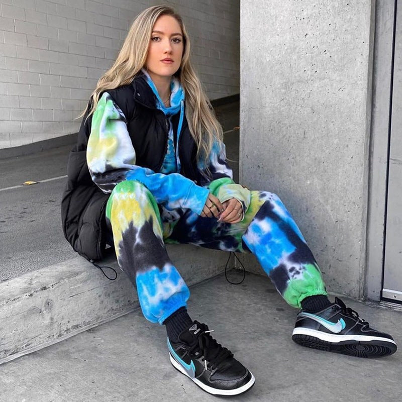 Raquel | Women's Hooded Floral Tracksuit Set in As Shown