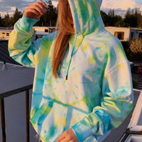 Regina | Women's Cozy Hooded Hoodie in Green