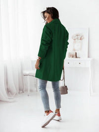 Renata | Women's Oversized Elegant Blazer in Green