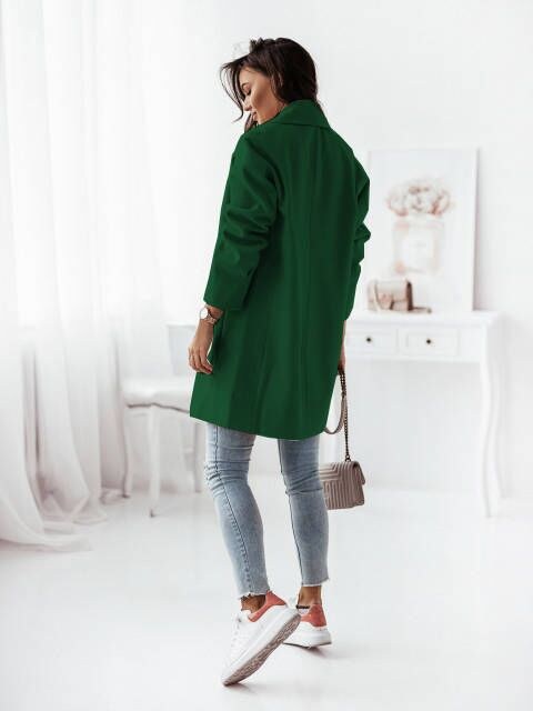 Renata | Women's Oversized Elegant Blazer in Green