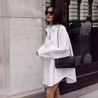 Renelde | Women's Oversized Shirt Dress