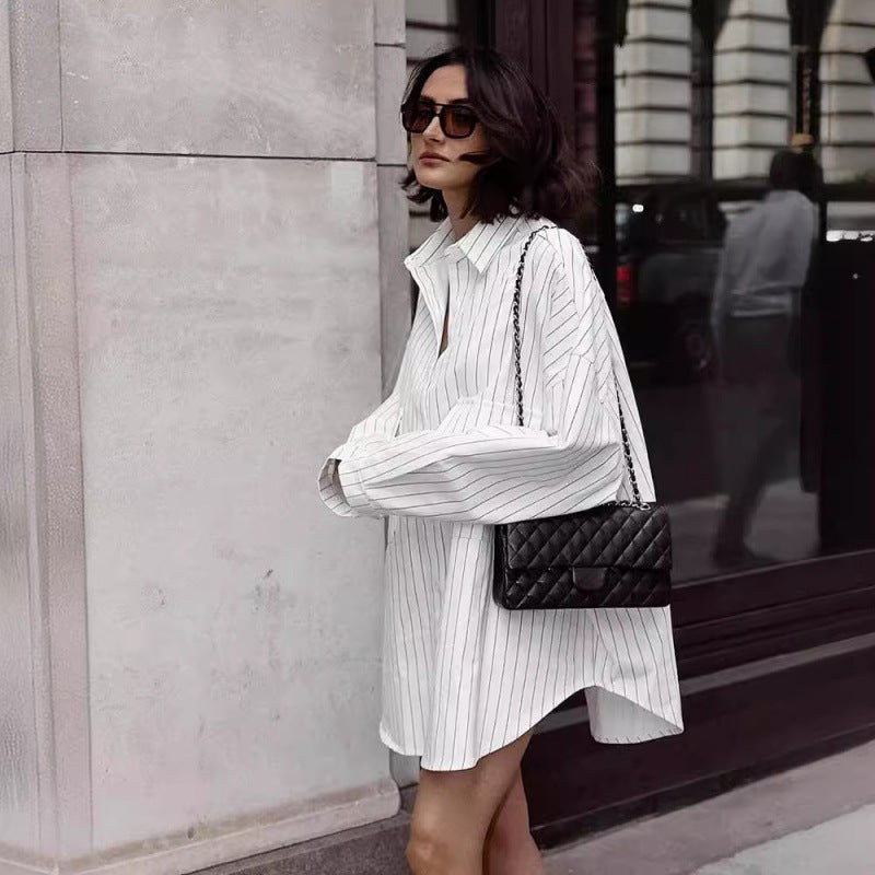 Renelde | Women's Oversized Shirt Dress