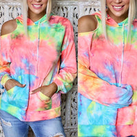 Rhea | Women's Hooded Hoodie in Pink