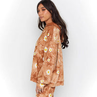 Rhiannon | Women's Hooded Floral Hoodie