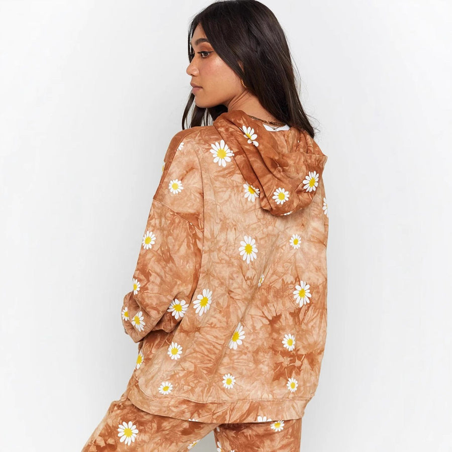 Rhiannon | Women's Hooded Floral Hoodie