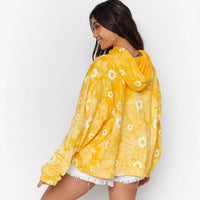 Rhiannon | Women's Hooded Floral Hoodie