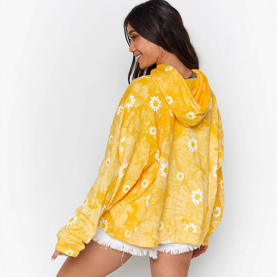 Rhiannon | Women's Hooded Floral Hoodie