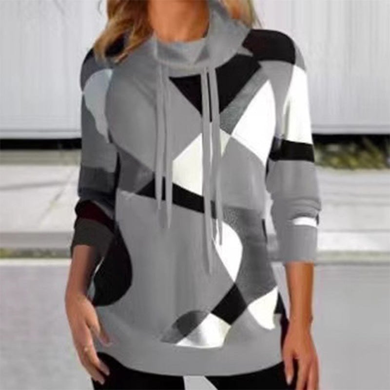 Rhoda | Women's Hooded Hoodie in Gray
