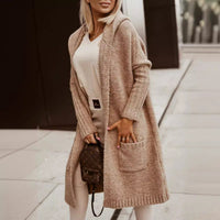 Rhonda | Women's Long Sleeve Pockets Knit Coat