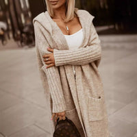 Rhonda | Women's Long Sleeve Pockets Knit Coat