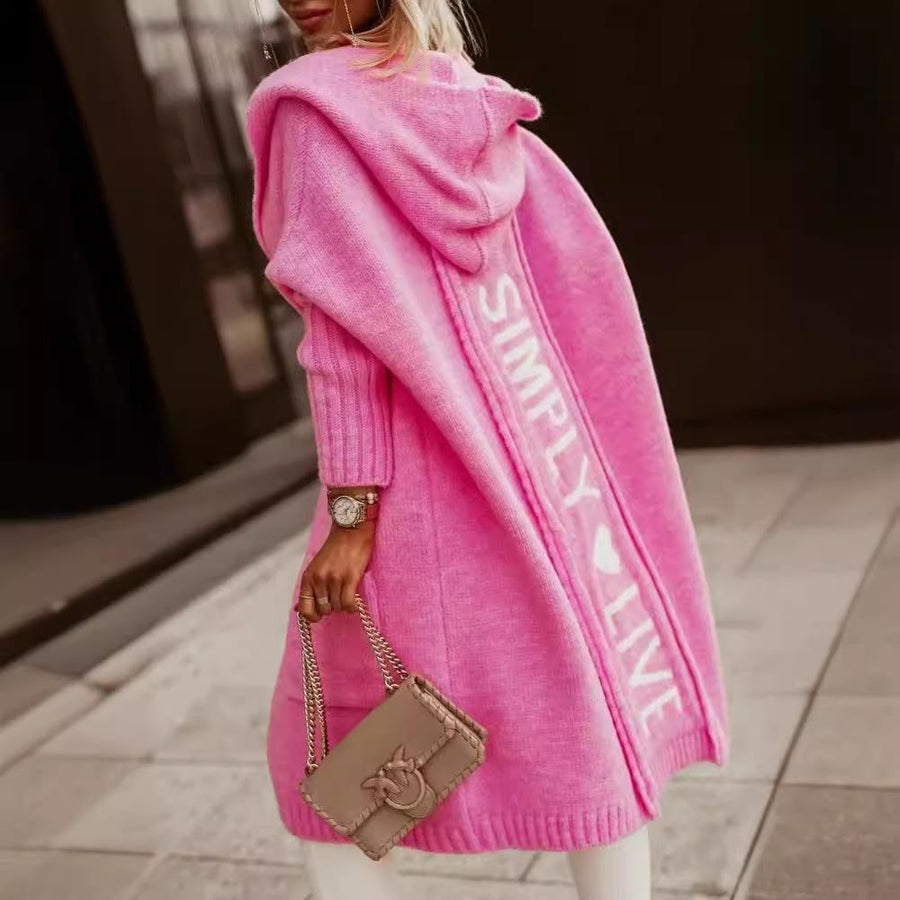Rhonda | Women's Long Sleeve Pockets Knit Coat