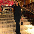 Roberte | Women's Long Sleeve Bodycon Evening Dress