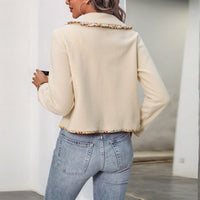 Romane | Women's Soft Elegant Jacket in Apricot