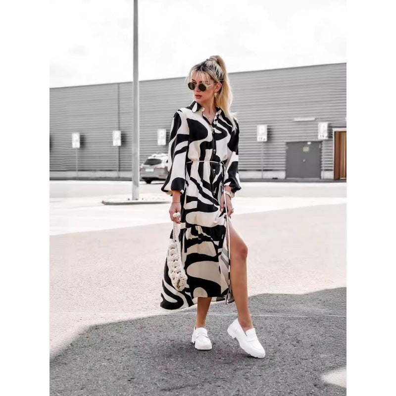 Romualda | Women's Long Sleeve Dress in As Shown
