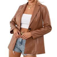 Rosabel | Women's Elegant Blazer in Brown