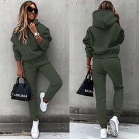 Rosalind | Women's Tracksuit Set in Deep Green