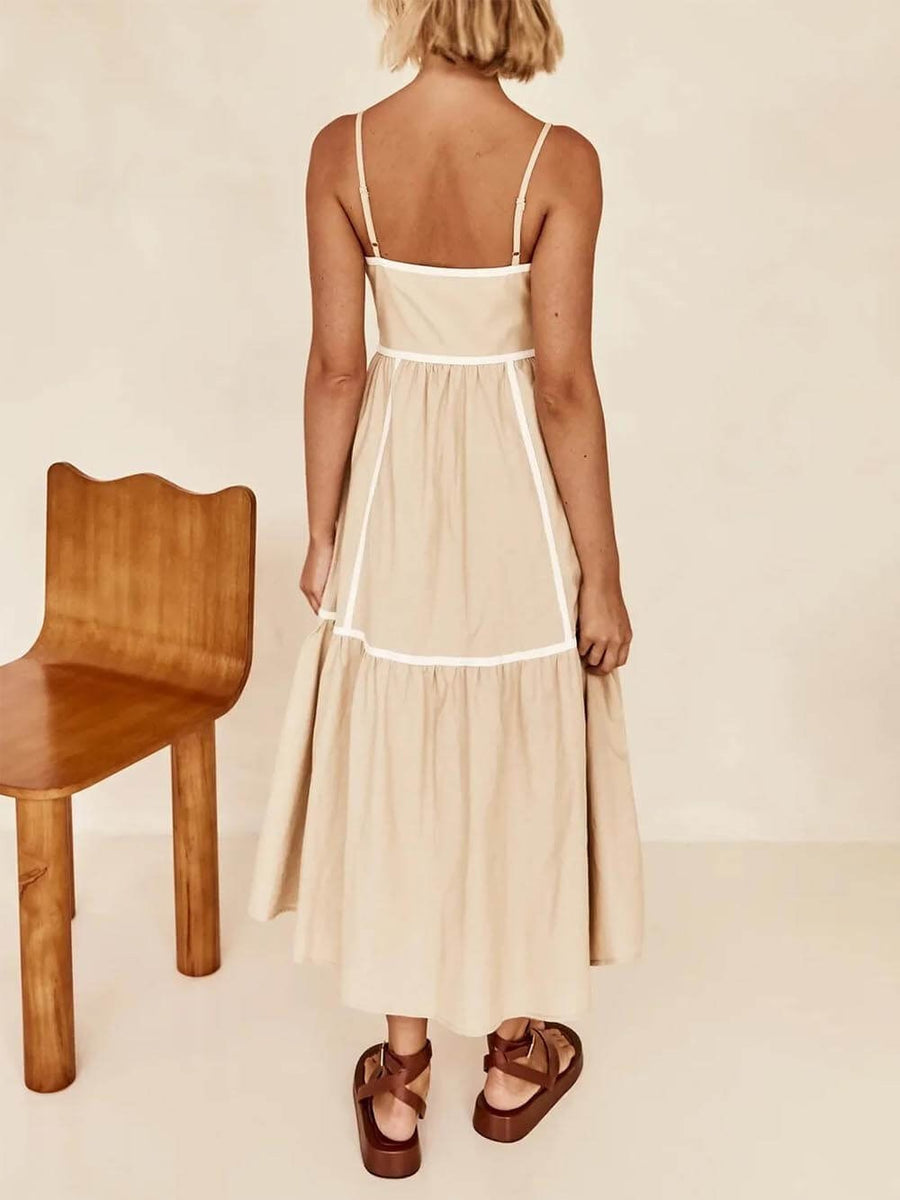 Rosalinde | Women's Sleeveless Midi Sundress
