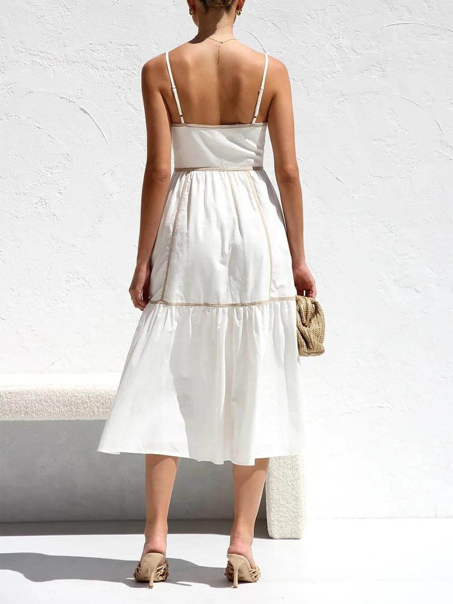 Rosalinde | Women's Sleeveless Midi Sundress