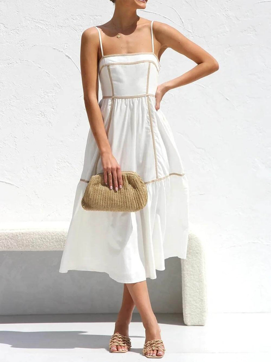 Rosalinde | Women's Sleeveless Midi Sundress