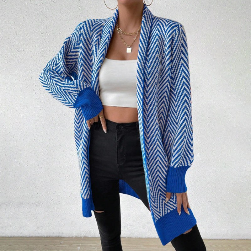 Rosamund | Women's Long Sleeve Knit Modern Cardigan