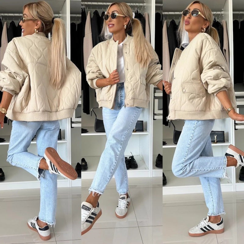Rosangela | Women's Oversized Jacket in Khaki