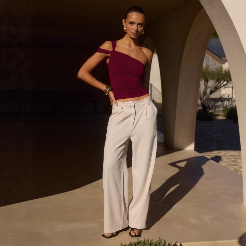 Rosmunda | Women's Asymmetric Top