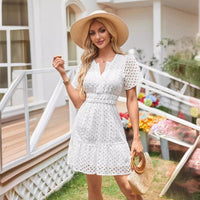 Roxane | Women's Short Sleeve Lace Dress