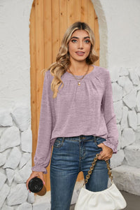 Rumer | Women's Long Sleeve Top in Light Purple