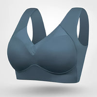 Runa | Women's Molded Cup Shape Bra in Dark Blue