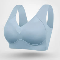Runa | Women's Molded Cup Shape Bra in Light Blue