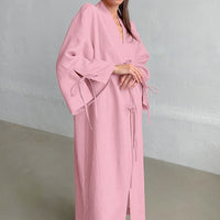 Sable | Women's Long Sleeve Kimono in Pink