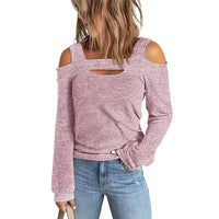 Sabrina | Women's Long Sleeve Top in Pink