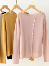 Sadie | Women's V-Neck Button Closure Cardigan