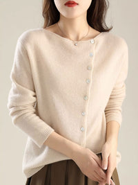 Sadie | Women's V-Neck Button Closure Cardigan