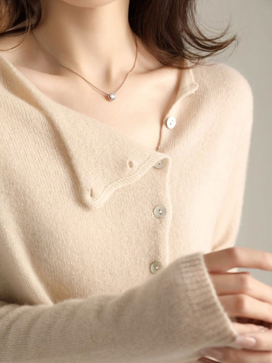 Sadie | Women's V-Neck Button Closure Cardigan