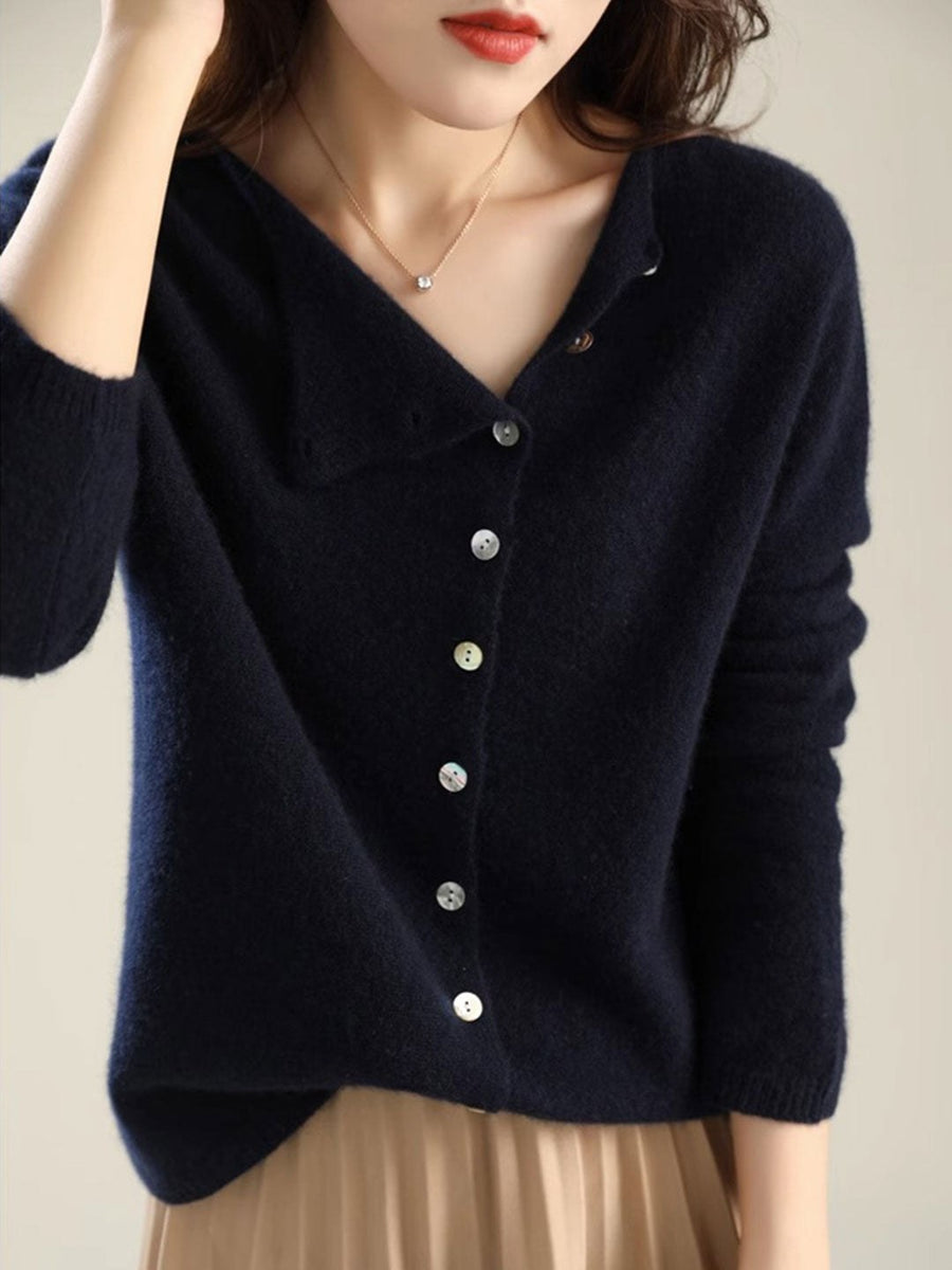 Sadie | Women's V-Neck Button Closure Cardigan