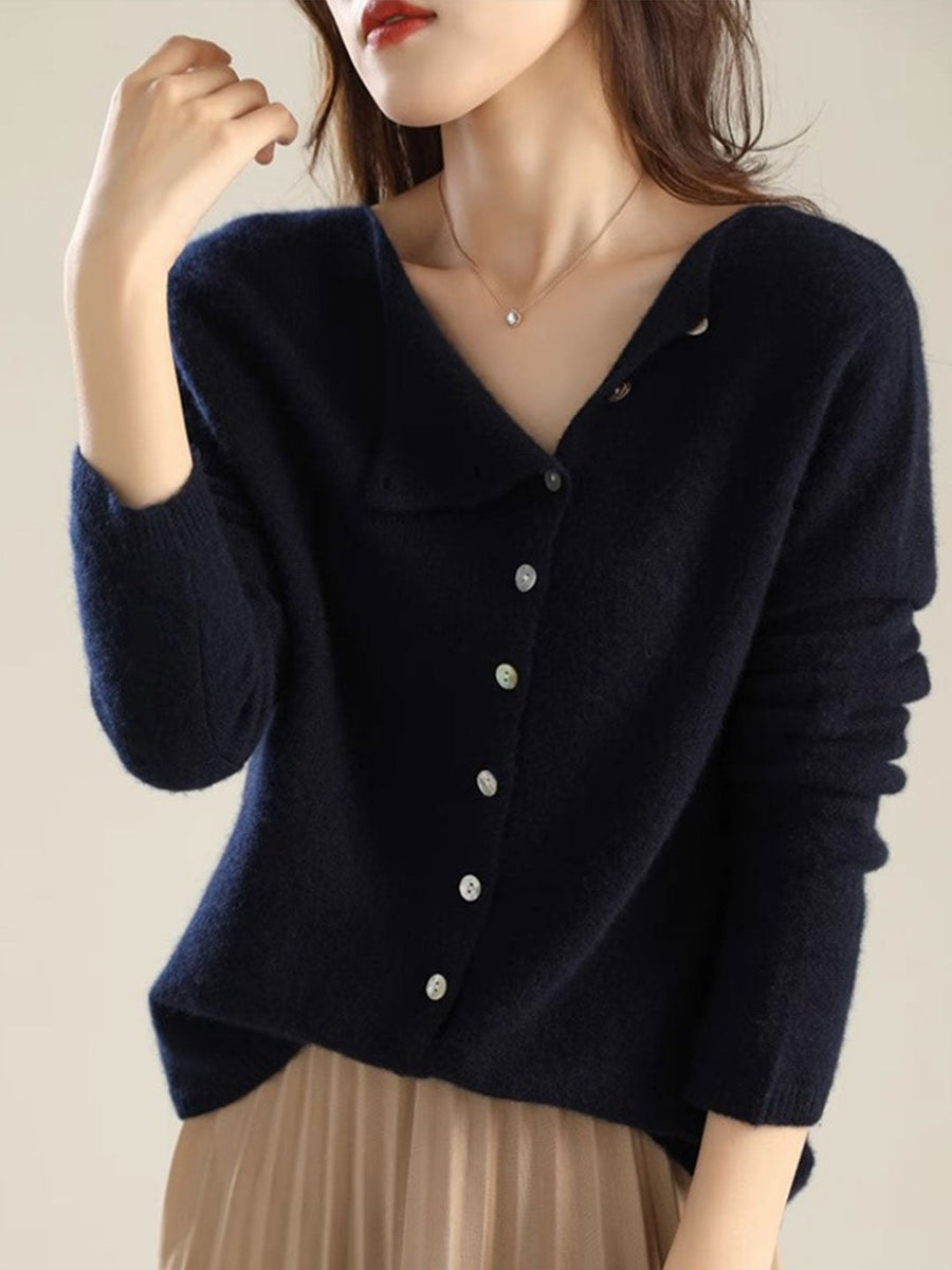 Sadie | Women's V-Neck Button Closure Cardigan