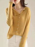 Sadie | Women's V-Neck Button Closure Cardigan