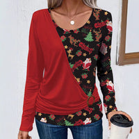 Salome | Women's Ruffle Detail Long Sleeve Top