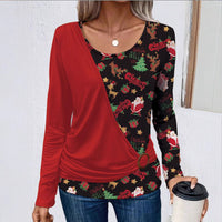 Salome | Women's Ruffle Detail Long Sleeve Top
