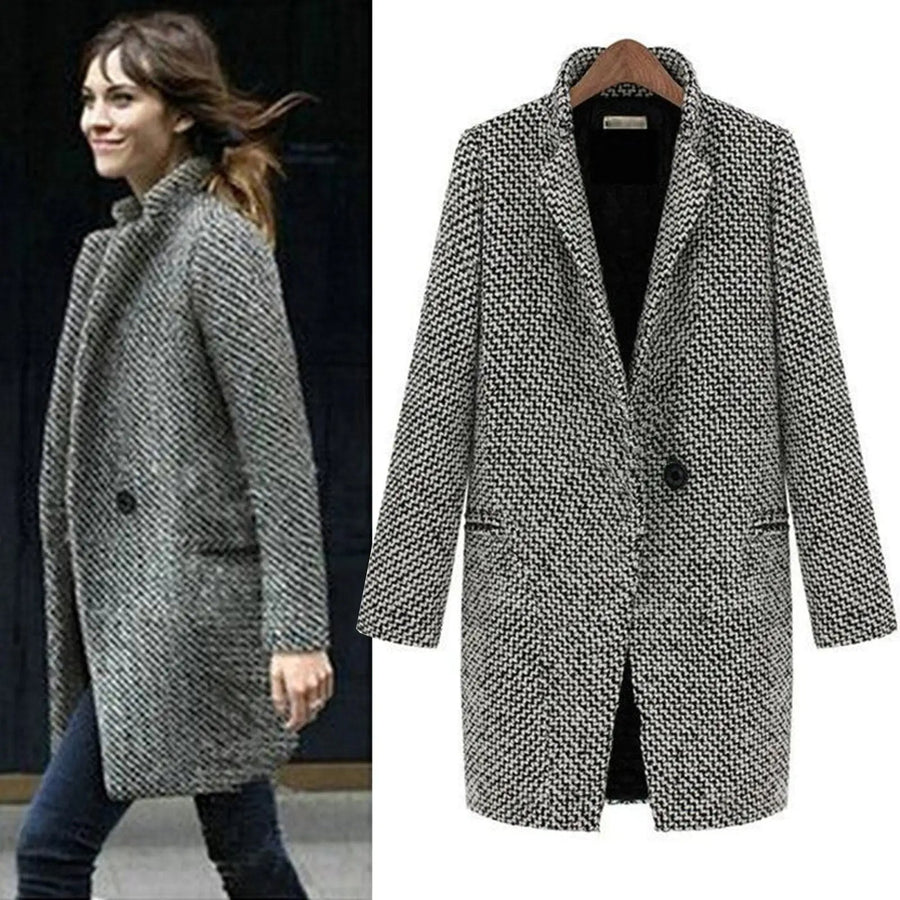 Saoirse | Women's Tailored Lapel Design Coat
