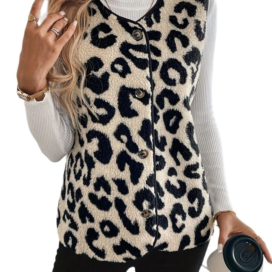 Saoirse | Women's Cozy Fleece Vest – Fleece Jacket in Multicolor